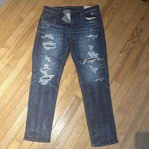 NWT American Eagle air flex + athletic skinny jeans